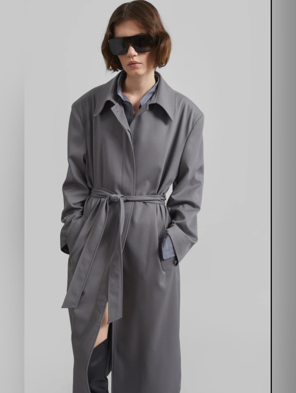 VTG💫London Towne Maxi-Trench M-L
